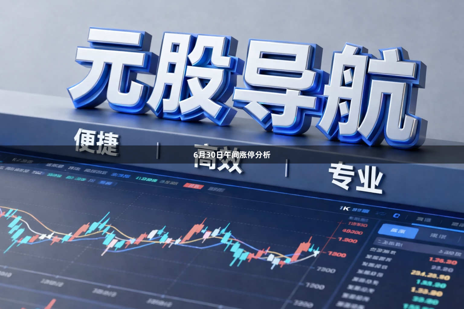 6月30日午间涨停分析